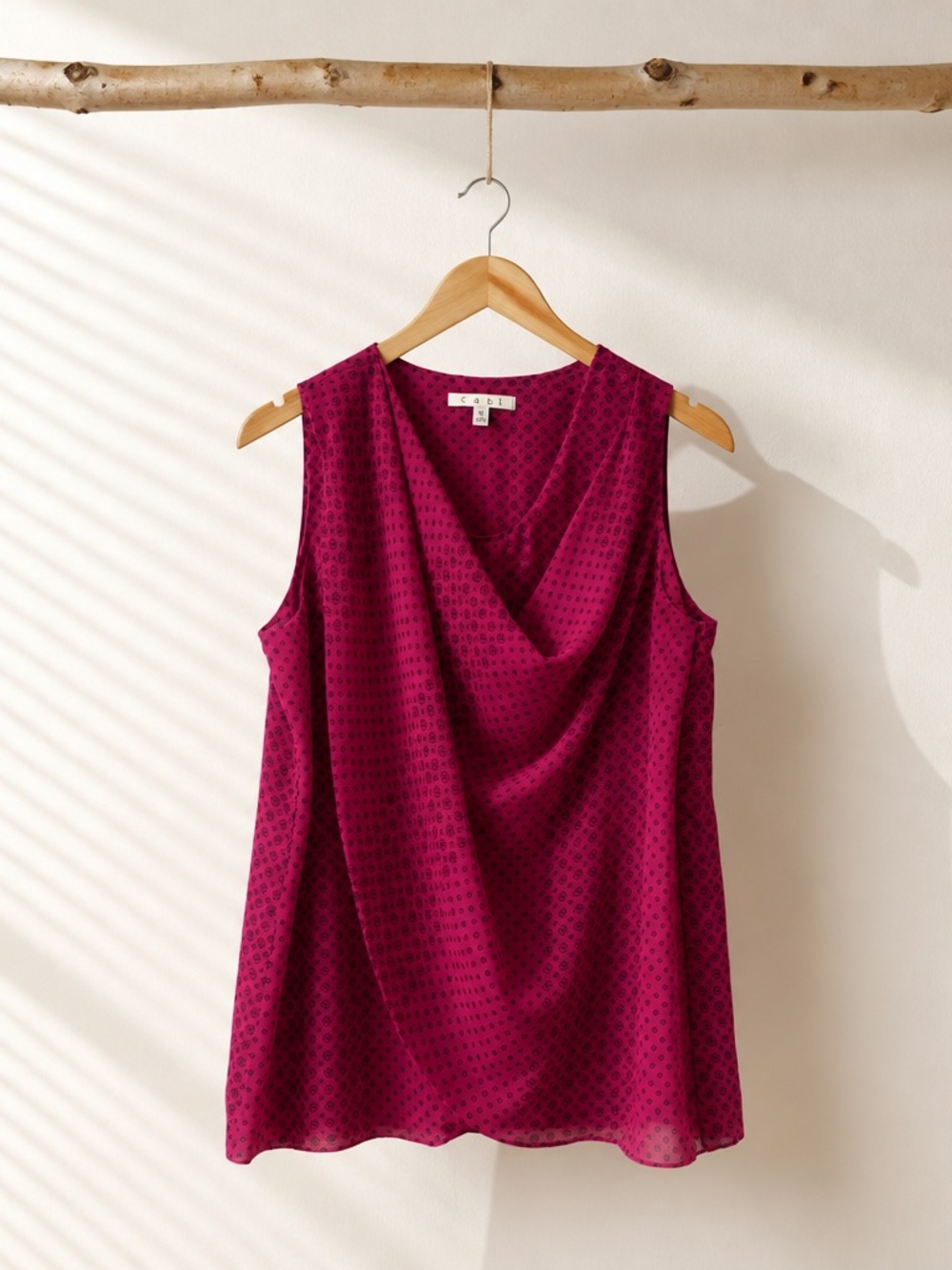Cabi Brilliant Drape Blouse